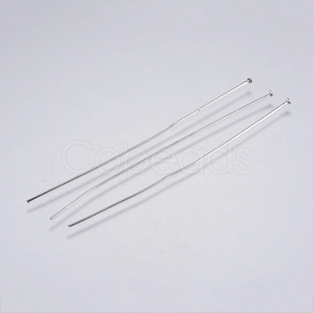 304 Stainless Steel Flat Head Pins X-STAS-F146-01P-70mm-1