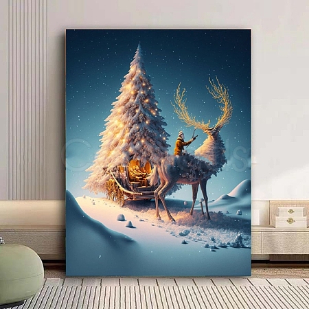 Christmas Reindeer DIY Diamond Painting Kit PW-WGFD89A-11-1