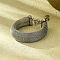 304 Stainless Steel Bracelet for Women, Stainless Steel Color, 9-1/8 inch(23cm)