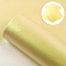 Iridescent Imitation Leather Fabrics, DIY Craft Supplies, Champagne Yellow, 33x20cm