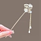 Alloy Hair Sticks, Hair Accessories for Women & Girls, Fan, 180mm