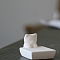 Gesso Incense Burners, Incense Stick Holders, Home Office Teahouse Zen Buddhist Supplies, Cat Shape, 48x32x28mm