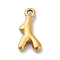 Ion Plating(IP) 304 Stainless Steel Pendants, Coral Branch Antler Charm, Golden, 18x9x3mm, Hole: 2.2mm