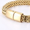 304 Stainless Steel Wheat Chain Bracelets BJEW-L655-020-3