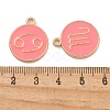 Alloy Enamel Pendants ENAM-XCP0001-45B-02-3