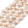 Natural Cultured Freshwater Pearl Beads Strands PEAR-A006-28C-1