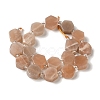 Natural Sunstone Beads Strands G-P534-A09-01-3