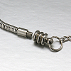 304 Stainless Steel European Snake Chains Bracelets X-STAS-J015-04-3