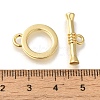 Brass Toggle Clasps KK-H480-03G-4