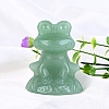 Natural Green Aventurine Carved Frog Figurines PW-WG2CFF8-02-1