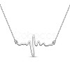 SHEGRACE Rhodium Plated 925 Sterling Silver Pendant Necklaces JN938A-1