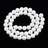 Electroplate Opaque Glass Beads Strands GLAA-T032-P10mm-AB02-3