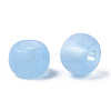 Frosted Colours Glass Beads SEED-S040-02A-02-5