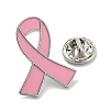 Breast Cancer Awareness Ribbon Enamel Pins JEWB-G025-01P-02-3