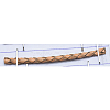 Braided Leather Cord WL-D012-3mm-30-1