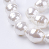 Shell Pearl Beads Strands BSHE-L035-A02-1