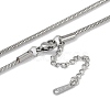 304 Stainless Steel Pendant Necklaces NJEW-P302-01P-4