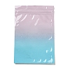 Gradient Color Gradient Color Plastic Packaging Zip Lock Bags OPP-K001-03A-1