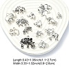 60Pcs 15 Styles Tibetan Style Alloy Elephant Pendants TIBEP-YW0001-83-3