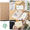 Square Wooden Stamps DIY-WH0546-009-5
