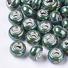 Opaque Resin European Beads RPDL-T038-007C-1