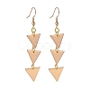 Brass Dangle Earrings EJEW-JE04221-1