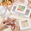 Square Paper Storage Gift Boxes with Clear Visible Window CON-WH0095-64A-3