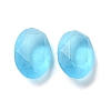 Frosted Glass Rhinestone Cabochons RGLA-G022-05A-202-1