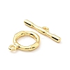 Brass Toggle Clasps KK-G416-28G-2