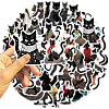 Cat Theme PVC Cartoon Sticker Labels PW-WG93669-01-2