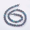 Synthetic Moonstone Beads Strands G-F430-02-8mm-2