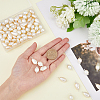 SUPERFINDINGS 80Pcs 4 Styles Acrylic Imitation Pearl Pendants FIND-FH0007-08-4