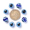 Round Evil Eye Resin Beads X-RESI-R159-12mm-08-3