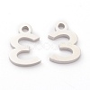 304 Stainless Steel Charms STAS-G244-01E-2