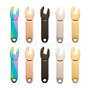 Biyun 10Pcs 5 Colors 304 Stainless Steel Pendants FIND-BY0001-04-1