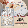 Custom Stainless Steel Metal Cutting Dies Stencils DIY-WH0289-075-4