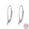 925 Sterling Silver Hoop Earrings X-STER-P032-06S-1
