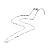 Non-Tarnish 304 Stainless Steel Venetian Chains Necklaces NJEW-JN03636-02-2