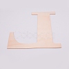 Unfinished Wood Shape WOOD-WH0109-01L-2