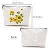 Custom Polycotton Canvas Stroage Bags ABAG-WH0029-092-2