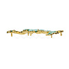 Chinese Style Alloy Enamel Chandelier Components Links X-ENAM-E329-67A-G-7