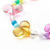 Opaque Acrylic Beads and Eco-Friendly Transparent Acrylic Beads Mobile Straps HJEW-JM00558-5