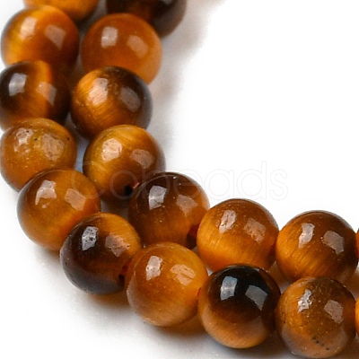 Natural Tiger Eye Beads Strands G-B045-A01-1