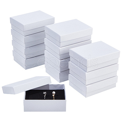 Nbeads 12Pcs Cardboard Jewelry Packaging Boxes CON-NB0002-26C-1