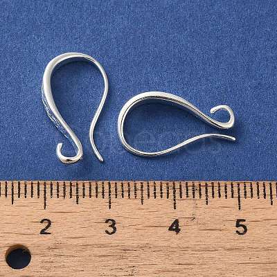 Brass Earring Hooks FIND-Z039-25S-1