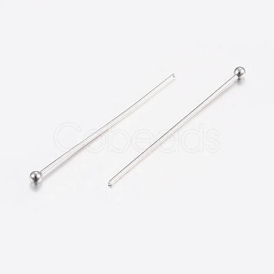 Tarnish Resistant 304 Stainless Steel Ball Head Pins STAS-K172-30P-04-1