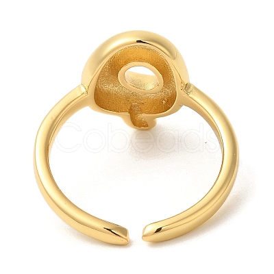 Brass Open Cuff Rings RJEW-U008-06Q-G-1