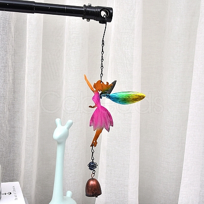 Fairy Wind Chimes DJEW-PW0002-26C-1