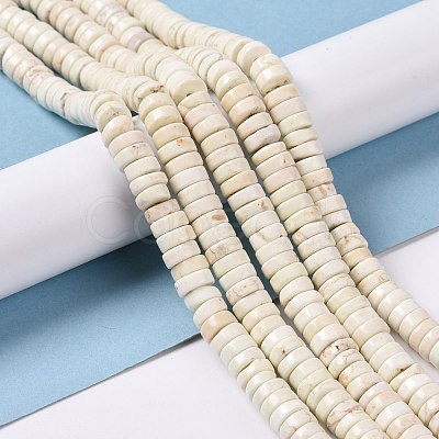 Natural Howlite Beads Strands G-C240-02-1