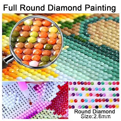 Cat Shape DIY Diamond Painting Kits PW-WG81994-01-1